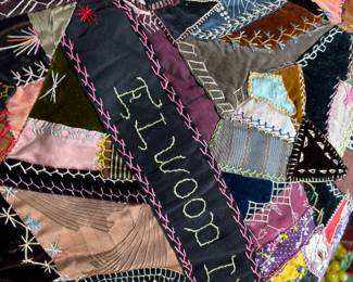 AMAZING Crazy Quilt, Elwood, Indiana