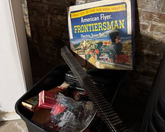 American Flyer Frontiersman Boxed Passenger w/Track and Transformer Complete Works.