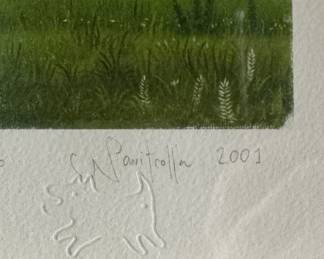 " Gift of a Cloud," Giclee Signed & Numbered by Artist. Measures 20" x 20" Overall. Photo 1 of 4.