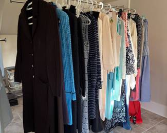 Three Racks of St. John Clothing! We Have Evening Gowns, Too! Sizes 8 - 14. Photo 2 of 3.