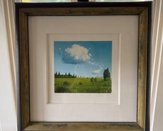 " Gift of a Cloud," Gilcee Signed & Numbered by Artist. Measures 20" x 20" Overall. Photo 1 of 4.