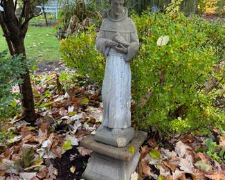Cast Concrete Garden Statue.