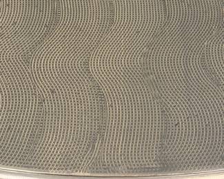 Custom Painted Domicile Drop-Leaf, Gate-Leg Dining Table. Measures 64" D x 29.5" H with 28.5" Inch Clearance. Photo 3 of 4.