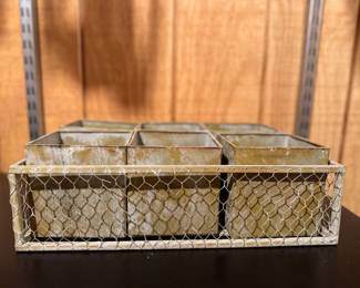 Chicken Wire Planters. Photo 4 of 4.