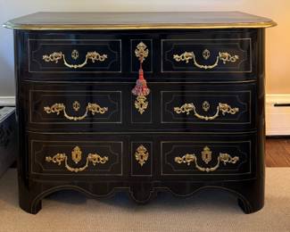 Antique French Directoire Style Commode. Measures 48" W x 25" D x 33" H. Photo 1 of 10.