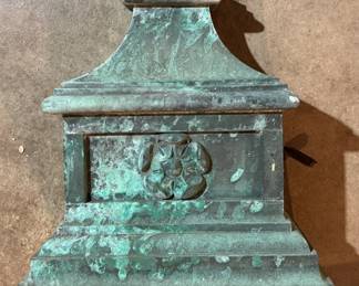 Vintage Copper Gutter Down Spout / Finial - 2 Available. Photo 1 of 2.