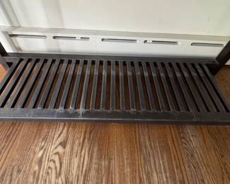 Iron Console with Shelf. Measures 60" W x 16" D x 30" H. Photo  5 of 6.