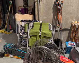 Fans, Snow Shoes. Etc. 