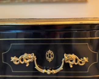 Antique French Directoire Style Commode. Measures 48" W x 25" D x 33" H. Photo 6 of 10.