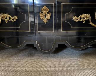 Antique French Directoire Style Commode. Measures 48" W x 25" D x 33" H. Photo 8 of 10.