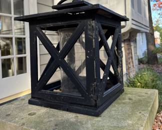 Metal Lantern.