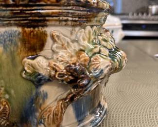 Majolica Jardiniere. Photo 2 of 2.