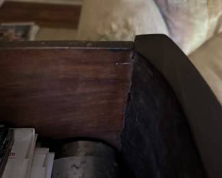 Antique French Directoire Style Commode. Measures 48" W x 25" D x 33" H. Photo 10 of 10.