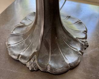 Art Deco Table Lamp. Measures 29" H. Photo 2 of 2.