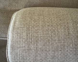 Calico Corners Twin-Size Sleeper Sofa. Measures 58" W x 38" D. Photo 3 of 3.