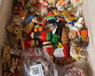 Vintage Christmas Ornaments.