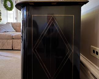 Antique French Directoire Style Commode. Measures 48" W x 25" D x 33" H. Photo 4 of 10.