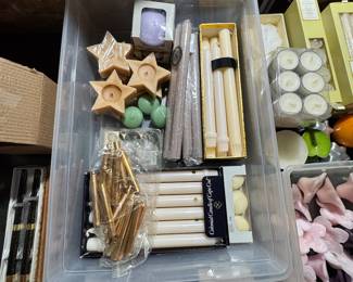 Tons of Candles and Votives. Photo 2 of 2.
