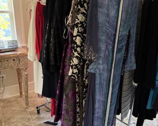 Three Racks of St. John Clothing! We Have Evening Gowns, Too! Sizes 8 - 14. Photo 3 of 3.