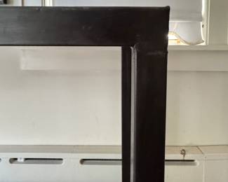Iron Console with Shelf. Measures 60" W x 16" D x 30" H. Photo 2 of 6.