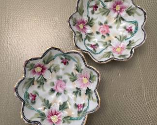 Set of 8 Nippon Hand-Painted Finger Bowls. Photo 1 of 2.