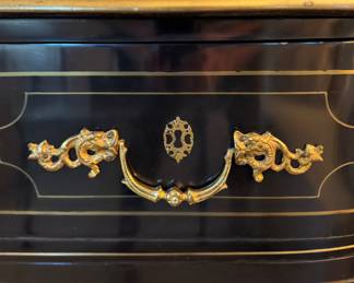 Antique French Directoire Style Commode. Measures 48" W x 25" D x 33" H. Photo 7 of 10.