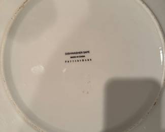 Pottery Barn Porcelain Sea Life Platter - 2 Available. Each Measures 16" D. Photo 2 of 2.