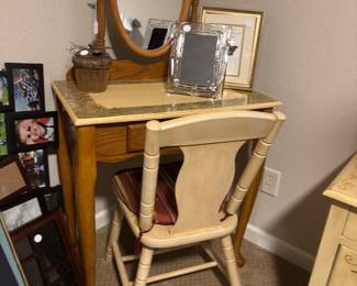 Cute Dressing Table and Chair