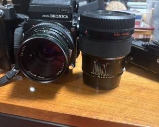 Several Cameras with Lens