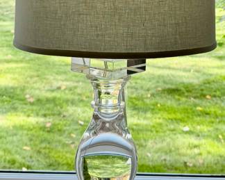 Restoration Hardware Crystal Banister Table Lamp