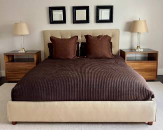 Tufted King Headboard