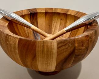 Nambe Salad Bowl