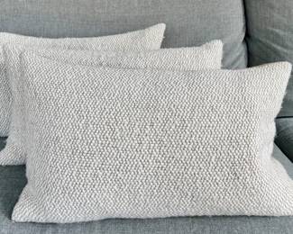 (3) Decorative Down Pillows