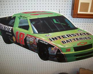 Interstate Batteries NASCAR Sign