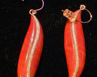 14K earrings