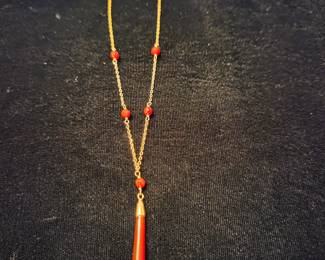 Custom made 14K necklace