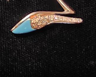 14K pendant