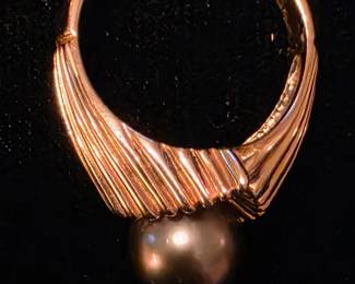14K ring with pearls