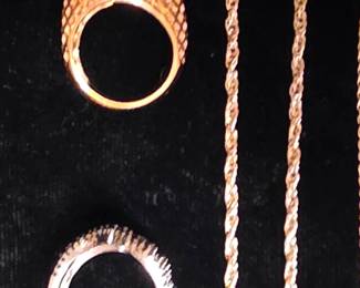 Assorted Sterling jewelry