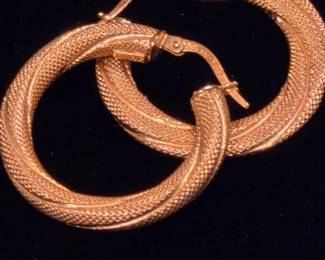 14K earrings
