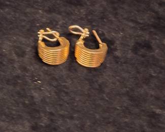 14K earrings
