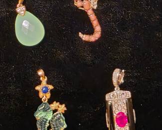 Sterling pendants