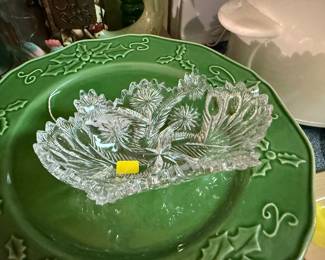 American Cut Glass Bowl