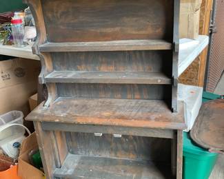Oak Shelving Unit from the 1800’s