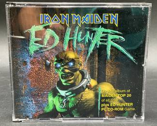 Iron Maiden Ed Hunter Music CD & PC Game Disc