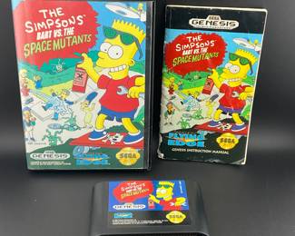 The Simpsons SEGA Genesis