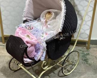 Vintage baby buggy