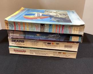 Vintage Sears catalogs