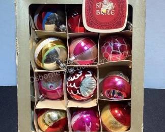 Vintage Christmas ornaments