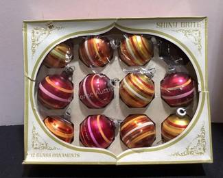 Vintage Christmas ornaments
